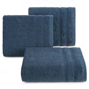 Eurofirany Unisex's Towel 427835 Navy Blue obraz