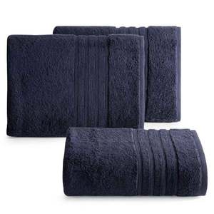 Eurofirany Unisex's Towel 424653 Navy Blue obraz