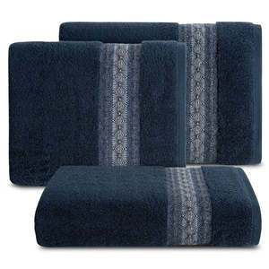 Eurofirany Unisex's Towel 424698 Navy Blue obraz