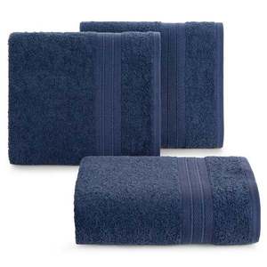 Eurofirany Unisex's Towel 424194 Navy Blue obraz