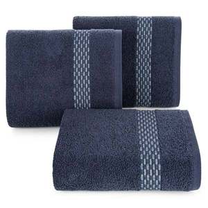 Eurofirany Unisex's Towel 419990 Navy Blue obraz