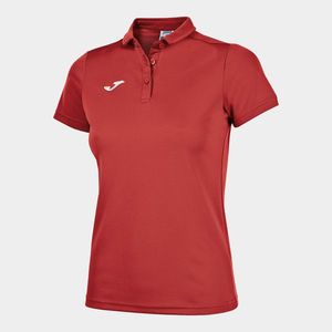 Dámské triko Joma Hobby Women Polo Shirt S/S Red obraz