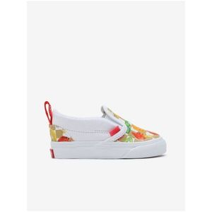 Bílé dětské vzorované slip on tenisky VANS Haribo obraz