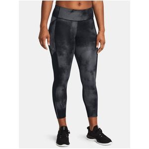 Černé sportovní legíny Under Armour UA Fly Fast Ankle Prt Tights obraz