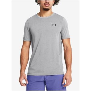 Šedé pánské tričko Under Armour Vanish Seamless SS obraz