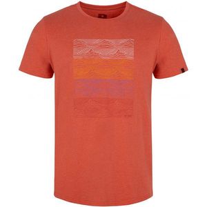 LOAP BOELF Pánské triko, oranžová, velikost obraz