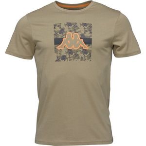 Kappa LOGO GRAMI Pánské triko, béžová, velikost obraz