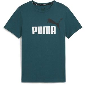 Puma ESSENTIALS+ TEE Pánské tričko, zelená, velikost obraz