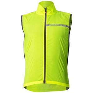 Castelli SQUADRA VEST Pánská vesta na kolo, reflexní neon, velikost obraz