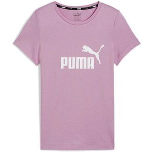 Puma ESSENTIALS LOGO TEE Dívčí triko, růžová, velikost obraz