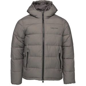 Calvin Klein PADDED JACKET Pánská bunda, šedá, velikost obraz