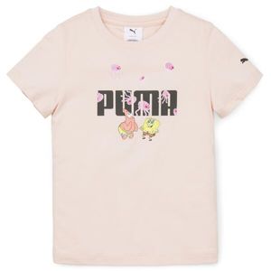 Puma SPONGEBOB LOGO TEE Dětské triko, lososová, velikost obraz