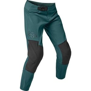Fox DEFEND PANT YTH Dětské cyklo kalhoty, tmavě zelená, velikost obraz
