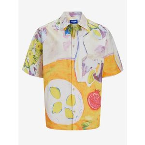 Jack & Jones Landscape Košile Oranžová obraz