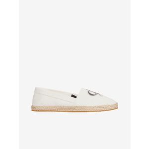 Calvin Klein Jeans Espadrilky Bílá obraz