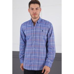 G716 DERBERRY MEN'S SHIRT-BLUE obraz