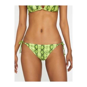 Koton Snakeskin Pattern Bikini Bottoms obraz