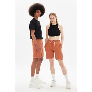 Trendyol Camel Unisex Regular Fit Shorts & Bermuda obraz