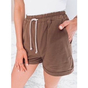 Brown cotton shorts obraz