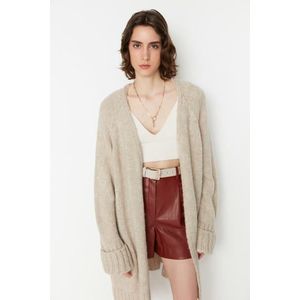 Trendyol Cardigan - Gray - Oversize obraz