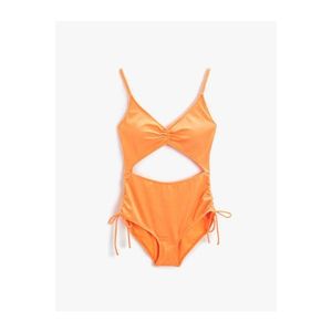 Koton Window Detailed V-Neck Swimwear obraz