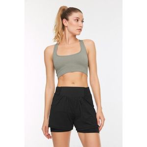 Trendyol Black 2-layer Sports Shorts obraz