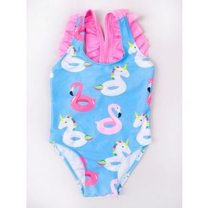 Yoclub Kids's Girl's One Piece Swimming Costume LKJ-0028G-A100 obraz