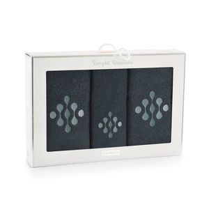 Zwoltex Unisex's Towel Set Krople obraz