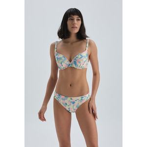 Dagi Salmon - Blue Coated Bikini Top obraz