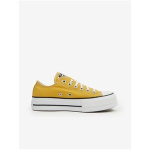 Žluté dámské tenisky na platformě Converse Chuck Taylor All Star Lift obraz