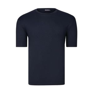 T0737 DEWBERRY MENS T-SHIRT-PLAIN NAVY BLUE obraz