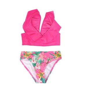 Yoclub Kids's Girls' Two-Piece Swimming Costume LKD-0034G-A100 obraz