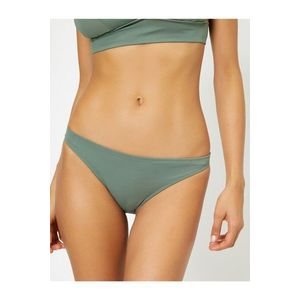 Koton Women's Green Plain Bikini Bottom obraz