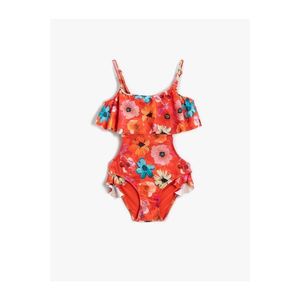 Koton Floral Pattern Ruffled Swimwear obraz