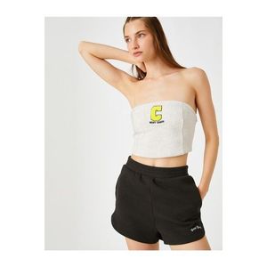 Koton Slogan Printed Shorts obraz