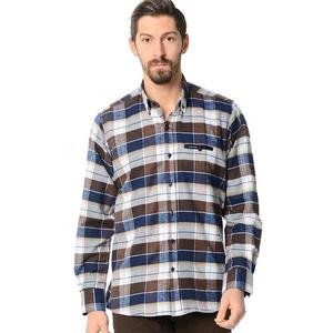 G565 DEWBERRY SHIRT-PLAIN COFFEE obraz