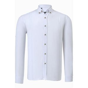 G721 DEWBERRY MEN'S SHIRT-LIGHT WHITE obraz