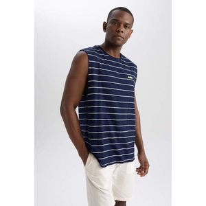 DEFACTO Boxy Fit Basic Crew Neck Short Sleeve Undershirt obraz