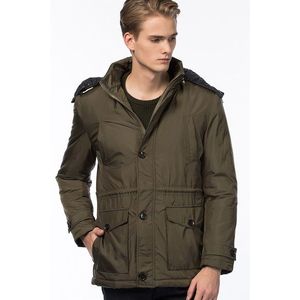 M8624 DEWBERRY MEN'S COAT-KHAKI obraz