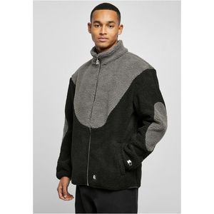 Starter Sherpa Fleece Jacket černá/asfaltová obraz