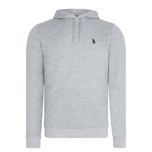 V4011 DEWBERRY MEN'S HOODED SWEATSHIRT-GREY obraz