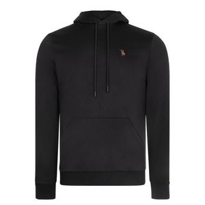 V4011 DEWBERRY MEN'S HOODED SWEATSHIRT-BLACK obraz