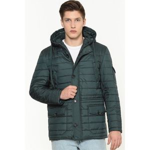 K8638 DEWBERRY MEN'S COAT-GREEN obraz