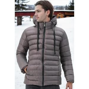 M8658 DEWBERRY MEN'S COAT-DARK ANTHRACITE obraz