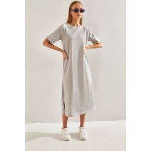 Bianco Lucci Women's Basic Long Dress obraz