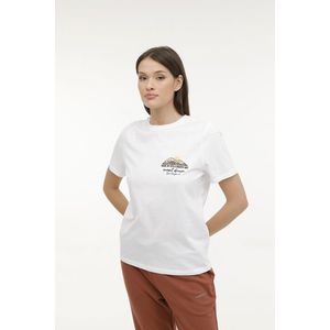 Lumberjack WL VINA-B 11OD15 3FX WHITE Woman Sleeve T-Sh obraz