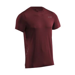 Pánské tričko CEP Round Neck SS Dark Red obraz