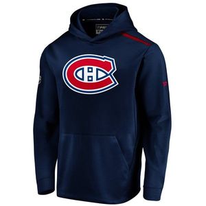 Pánská mikina Fanatics NHL Montreal Canadiens Authentic Pro Locker Room Pullover Hoodie SR obraz