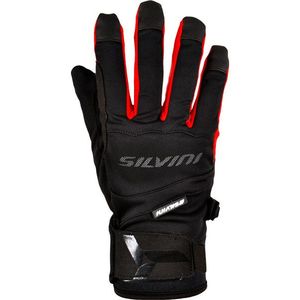 Cyklistické rukavice Silvini Fusaro black-red, XL obraz