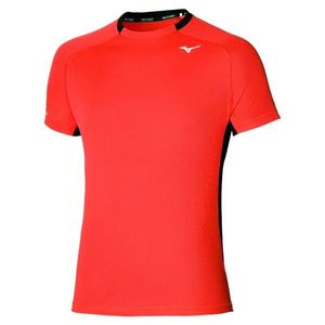 Pánské tričko Mizuno DryAeroFlow Tee Ignition Red, XL obraz